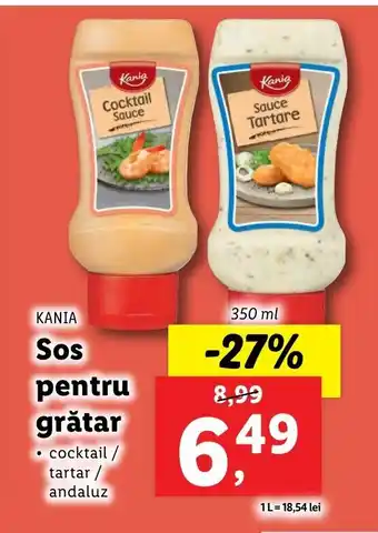 KANIA Sos pentru grătar 350ml