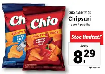 CHIO PARTY PACK Chipsuri 200g