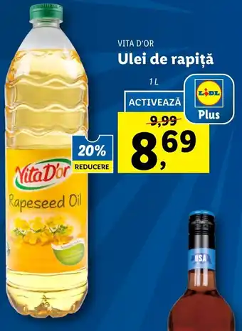 VITA D'OR Ulei de rapiță 1L