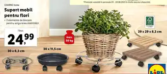 Lidl LIVARNO home Suport mobil pentru flori 1 buc. Ofertă