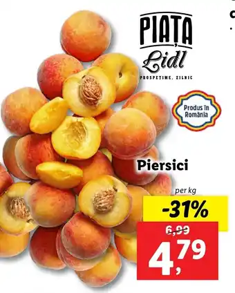 Lidl PIAȚA Lidl Piersici per kg Ofertă