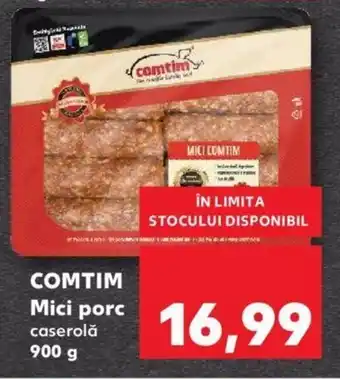 Kaufland COMTIM Mici porc caserolă 900 g Ofertă