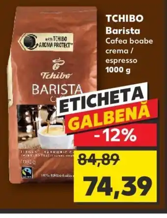 Kaufland TCHIBO Barista Cafea boabe crema / espresso 1000 g Ofertă