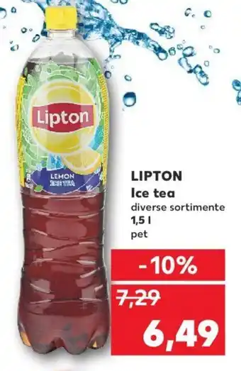 Kaufland LIPTON Ice tea diverse sortimente 1.5l Ofertă