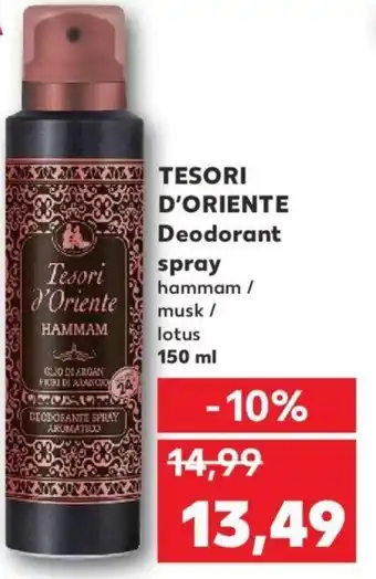 Tesori d'Oriente Deodorant spray 150ml