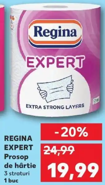 Kaufland REGINA EXPERT Prosop de hârtie 3 straturi 1 buc Ofertă