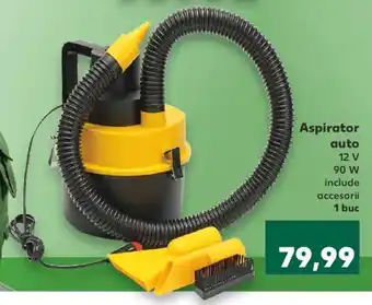 Kaufland Aspirator auto 12 V 90 W include accesorii 1 buc Ofertă