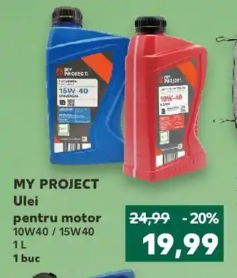 Kaufland MY PROJECT Ulei pentru motor 1 buc Ofertă