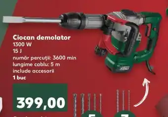 Kaufland PARKSIDE Ciocan demolator 1300 W 1 buc Ofertă