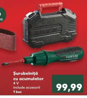 Kaufland PARKSIDE Şurubelniţă cu acumulator 4 V include accesorii 1 buc Ofertă