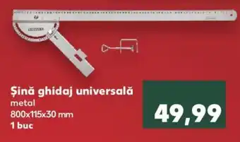 Kaufland PARKSIDE Nivelă cu bulă de aer aluminiu 1000x75x72mm 1 buc Ofertă