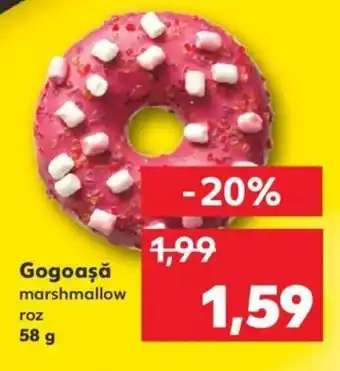 Kaufland Gogoaşă marshmallow roz 58g Ofertă
