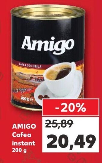 Kaufland Amigo Cafea instant 200g Ofertă