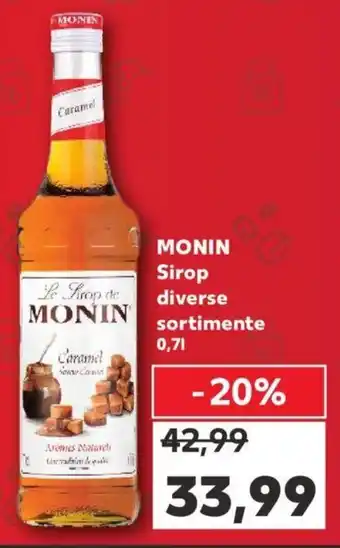 MONIN Sirop diverse sortimente 0.7l