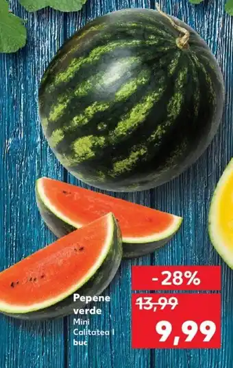 Kaufland Pepene verde Mini Calitatea I 1 buc Ofertă