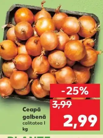 Kaufland Ceapă galbenă calitatea I 1 kg Ofertă