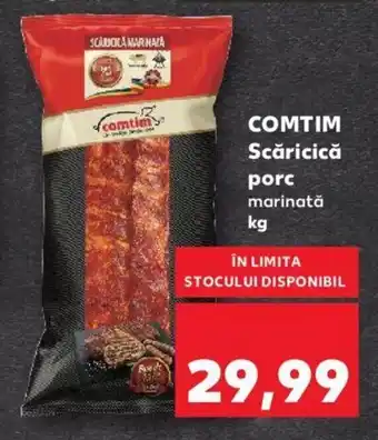 Kaufland COMTIM Scăricică porc marinată 1 kg Ofertă