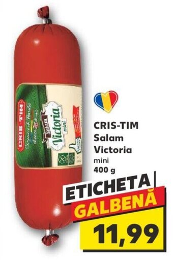 Kaufland CRIS-TIM Salam Victoria mini 400 g Ofertă