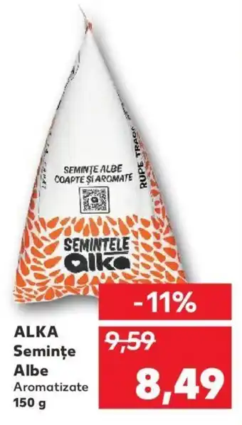 Kaufland ALKA Seminţe Albe Aromatizate 150 g Ofertă