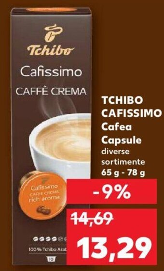 Kaufland TCHIBO CAFISSIMO Cafea Capsule diverse sortimente 65 g -78 g Ofertă
