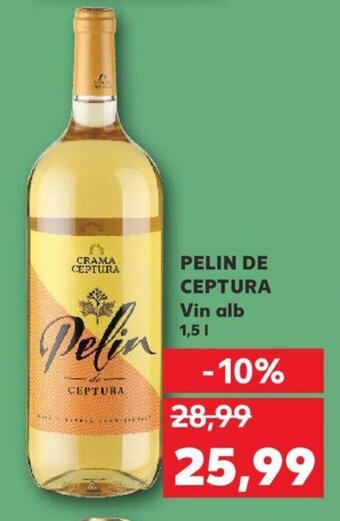Kaufland PELIN DE CEPTURA Vin alb 1,5l Ofertă