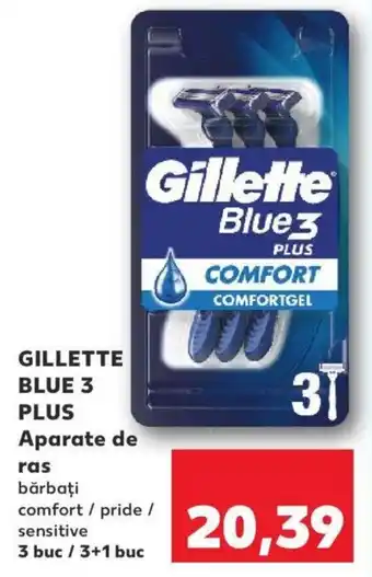 Kaufland GILLETTE BLUE 3 PLUS Aparate de ras 3 buc / 3+1 buc Ofertă