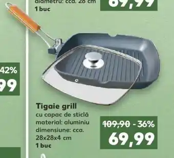 Kaufland Tigaie grill 1 buc Ofertă