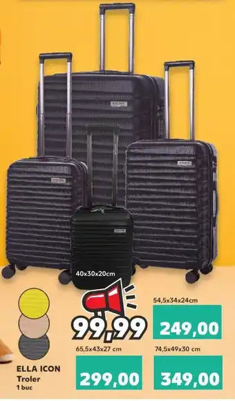 Kaufland ELLA ICON Troler 65.5x43x27cm 1 buc Ofertă