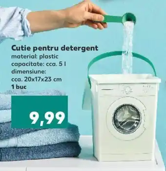 Kaufland Cutie pentru detergent 20x17x23 cm 1 buc Ofertă