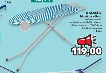 Kaufland Kaufland CLASSIC Masă de călcat 1 buc Ofertă