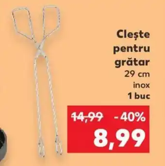 COUNTRY Side Cleşte pentru grătar 29 cm inox 1 buc