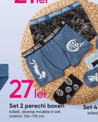 Pepco Set 2 perechi boxeri Ofertă