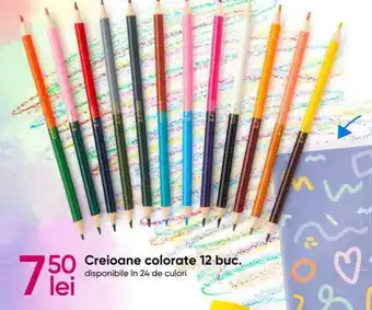 Pepco Creioane colorate 12 buc. Ofertă