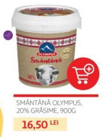 Auchan SMÂNTÂNĂ OLYMPUS, 20% GRĂSIME, 900G Ofertă