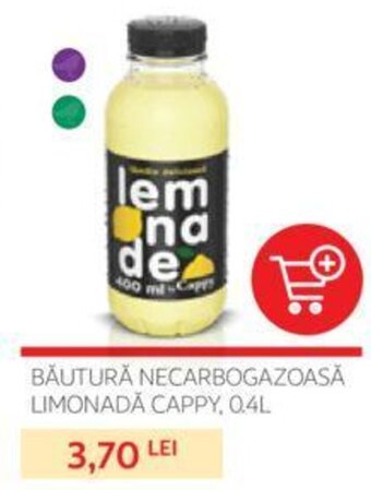 Auchan BĂUTURĂ NECARBOGAZOASĂ LIMONADĂ CAPPY, 0.4L Ofertă