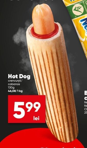 PROFI Hot Dog crenvursti/ cabanos 130g Ofertă