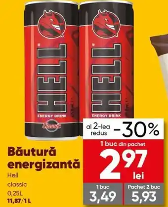 PROFI Hell Băutură energizantă 0.25l Ofertă