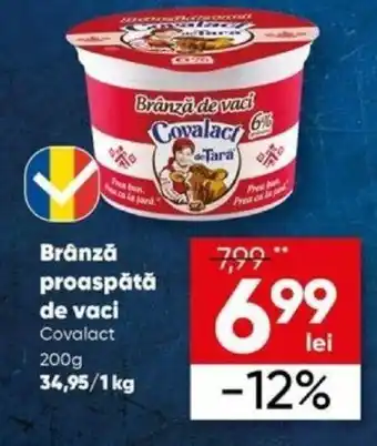 PROFI Covalact Brânză proaspătă de vaci 200g Ofertă