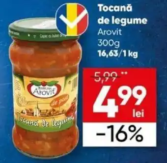 PROFI Tocană de legume Arovit 300g Ofertă
