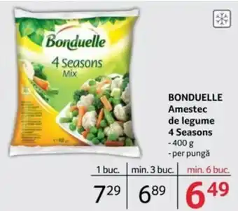 Selgros BONDUELLE Amestec de legume 4 Seasons 400g Ofertă