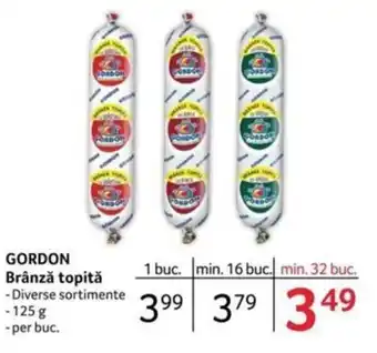 Selgros GORDON Brânză topită 125g Ofertă