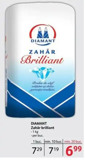 Selgros DIAMANT Zahăr brilliant 1 kg Ofertă