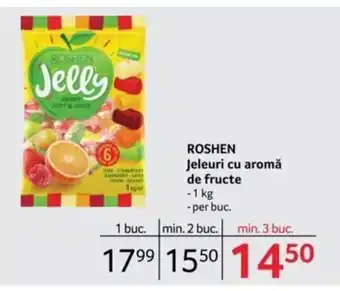 Selgros ROSHEN Jeleuri cu aromă de fructe 1 kg Ofertă