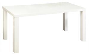 Favi Masă dining, alb lucios hg, 140x80 cm, asper typul new 3 Ofertă