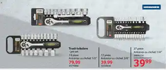 HEINNER Trusă tubulare 12 piese