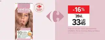 Carrefour Vopsea de păr semi-permanentă L'OREAL Paris Casting Natural Gloss 180 ml Ofertă