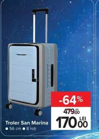 Troler San Marina 17000 56 cm  8 roți