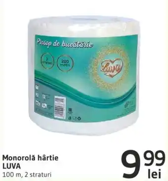 Supeco Monorolă hârtie LUVA 100m Ofertă
