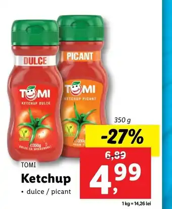 Lidl KETCHUP DULCE 350g Ofertă