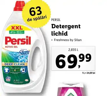 Lidl PERSIL, Detergent lichid, 2,835L Ofertă